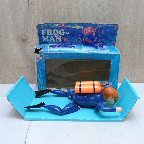 프로그맨(잠수부인형) 옛날 장난감 (90년대 장난감)/어린이/학용품/놀이기구/학습완구/준비물/장난감