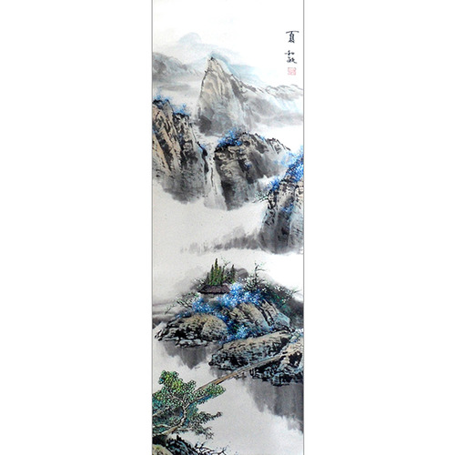 여름 산수화 -2 (157cm x 40cm) 풍경화/족자
