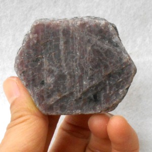 루비원석 138g  7월 탄생석 클러스터