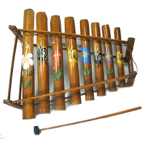 인도네시아 대나무 실로폰-악기
