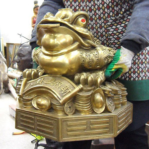 대형 삼족두꺼비 19kg(높이:43.5cm)재운발복