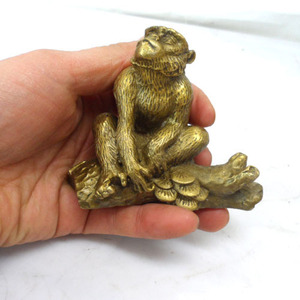 원숭이동상 7.5cm 원숭이조각  원숭이소품 원숭이상