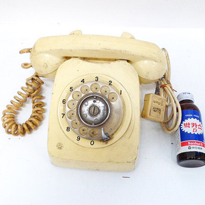 옛날 다이얼전화기/근대사/옛날전화/소품용전화