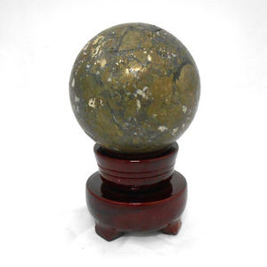 파이라이트 원석구슬 8cm/금전석 황철석/Pyrite