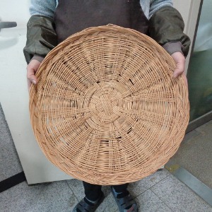 50cm 싸리채반 소쿠리 전통 민속품 바구니 나무 전