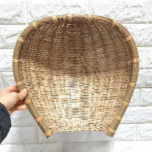 35cm 대나무채반 소쿠리 전통 민속품 바구니 나무 전