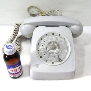 80년대 금성다이얼전화기(회색)/다이얼 전화기/옛날전화기/전화기/중고 다이얼 전화기/전화기